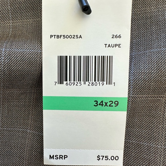 Perry Ellis Portfolio Travel Luxe Slacks 34 x 29 - Picture 7 of 7